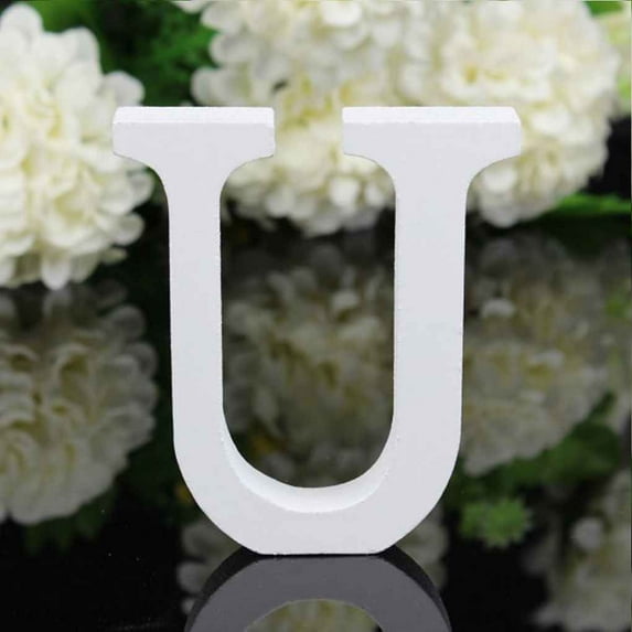 26 Large Wooden Letters Alphabet Wall Hanging Wedding Party Home Shop Decoration