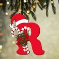 thumbnail image 1 of 26-Letter Acrylic Christmas Tree Pendants - Personalized Alphabet Ornaments for Trees & Gifts, 1 of 6