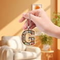 thumbnail image 1 of 26-Letter Acrylic Keychain – Bookshelf Alphabet Pendant for Keys, Bags & Gifts – Colorful Book Lover Accessory for Readers, Teachers & Students, 1 of 5