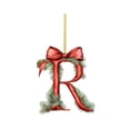 thumbnail image 1 of 26 Letter,Christmas,Ornaments,Acrylic,1-R,1pc, 1 of 5