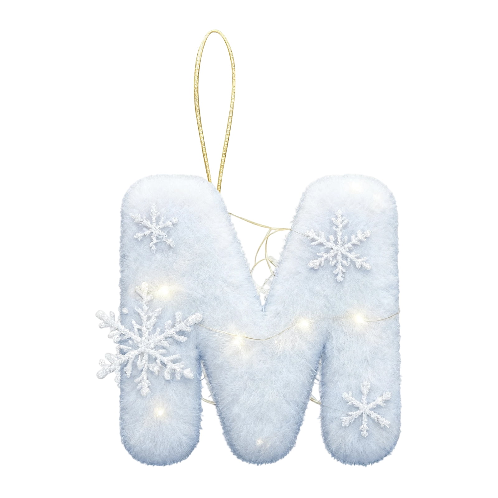 26 Letter Christmas Tree Hanging Pendant, 3.14Inch 2D Acrylic Christmas Letters Ornaments, A to Z Ornament Letters Decorative Hanging Xmas Letters for Christmas Tree DIY Craft Xmas Ornaments (M)