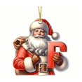 thumbnail image 1 of 26 Letter Christmas Tree Hanging Pendant, Christmas Letters Ornaments A to Z Ornament Letters Decorative Hanging Xmas Alphabet Letters for Christmas Tree DIY Craft Xmas Ornaments, 1 of 2