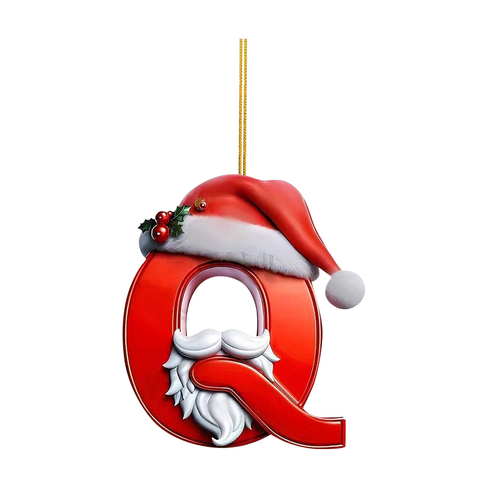 26 Letter Christmas Tree Hanging Personalized Christmas Letter