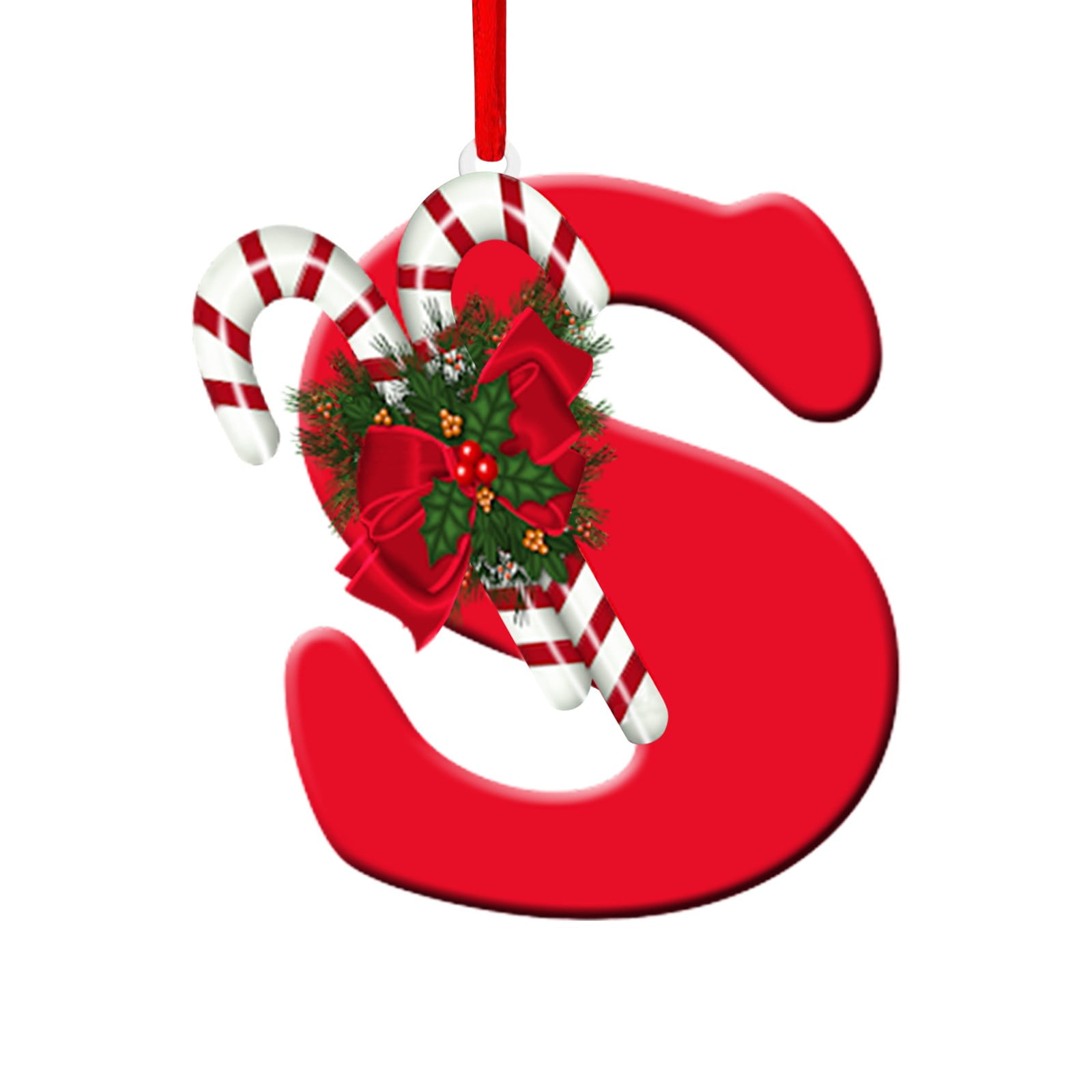 26 Letter Christmas Tree Hanging Personalized Christmas Letter