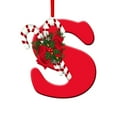 26 Letter Christmas Tree Hanging Personalized Christmas Letter