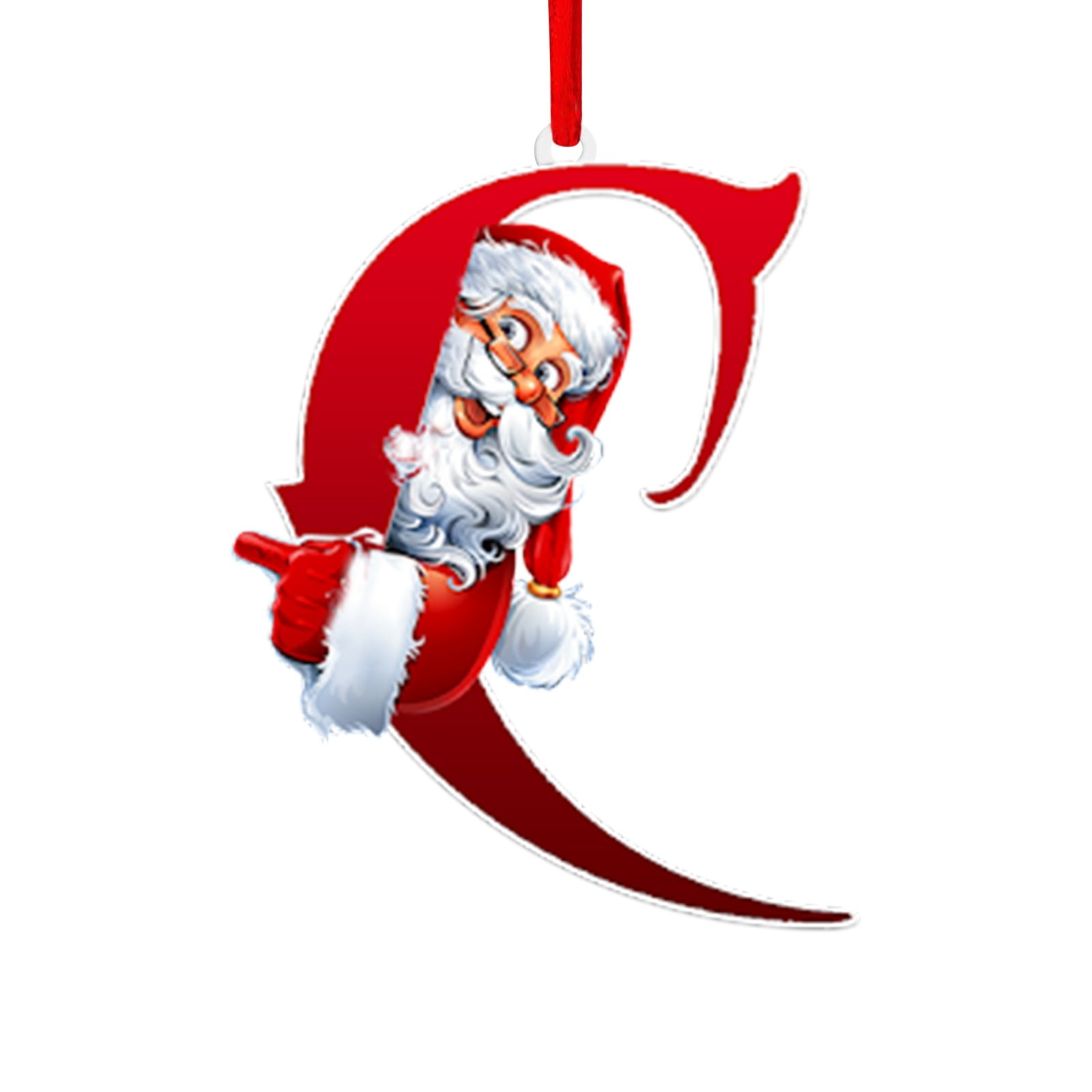 26 Letter Christmas Tree Hanging Personalized Christmas Letter