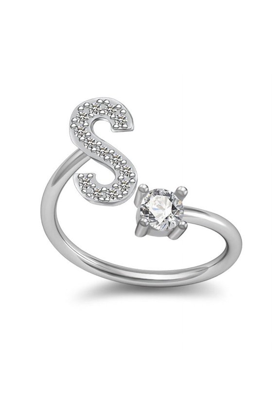 26 Letter English Rings Jewelry