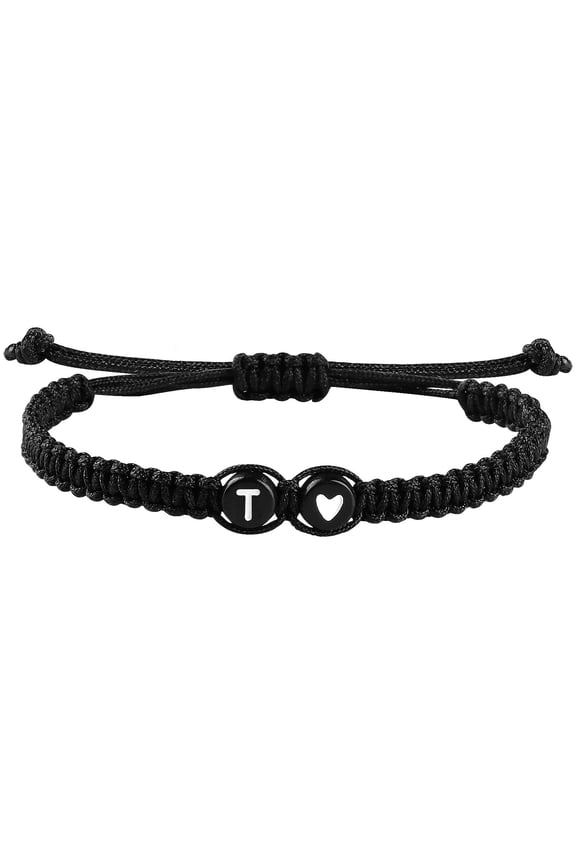 26 Letter Handmade Couple Bracelet Letter Round Bracelet Length Adjustable Bracelet For Boys And Girls Work for Men Construction Cool for Men Rose Bridal Earrings Digital Watch Large for Men Digital