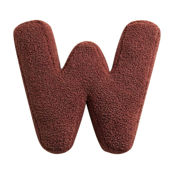 26 Letter Pillows Cute Soft Letter Decorative Pillows English Alphabet Throw Pillows Cushion for Living Room Sofa Couch Bed Car Decoration