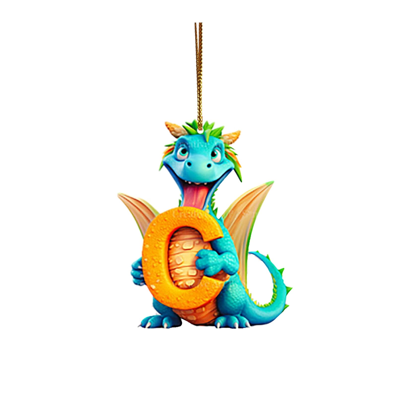 26 Letters Christmas Ornament Cute Animal Baby Christmas Mini Valentine