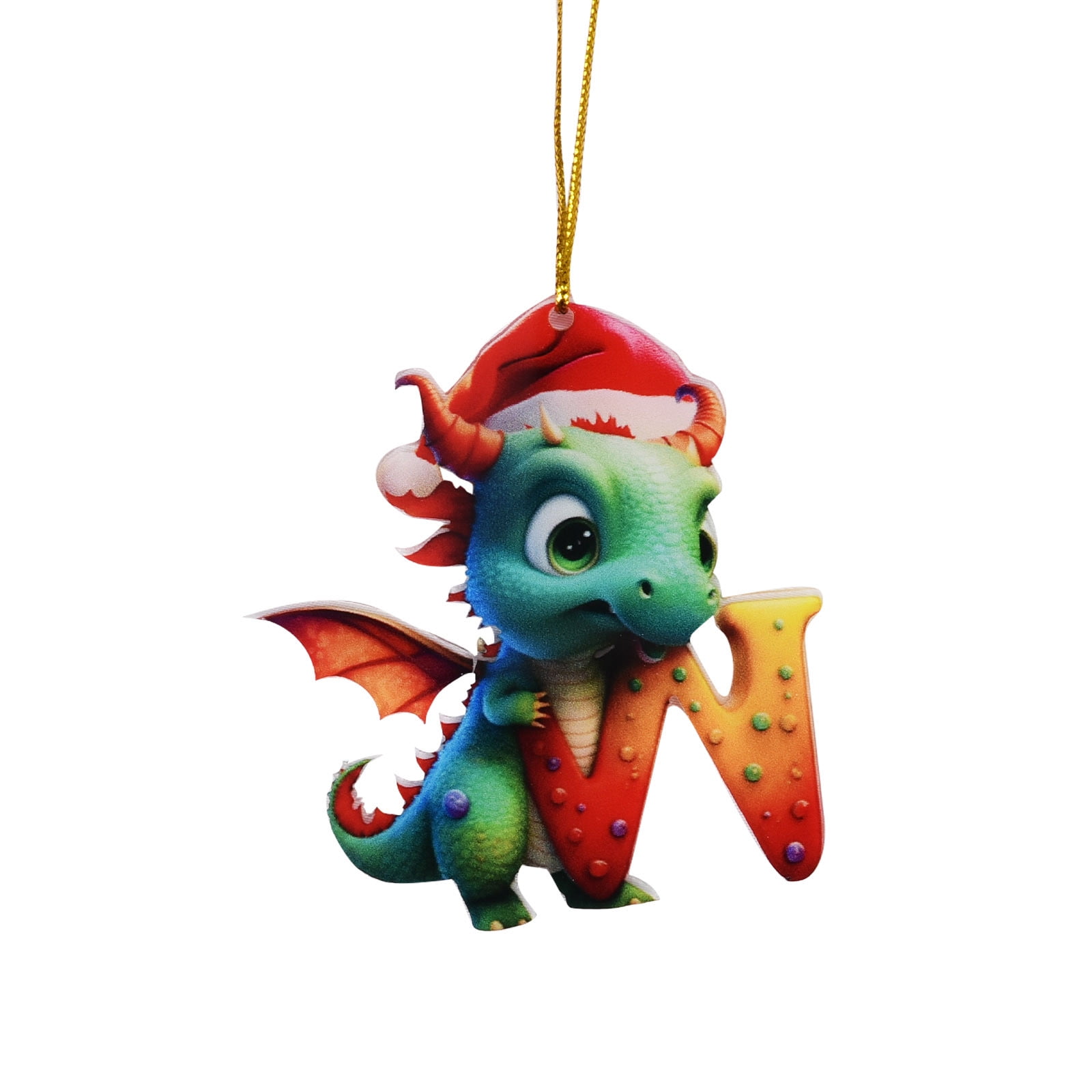 26 Letters Christmas Ornament New Decoration Ornaments Christmas Dragon