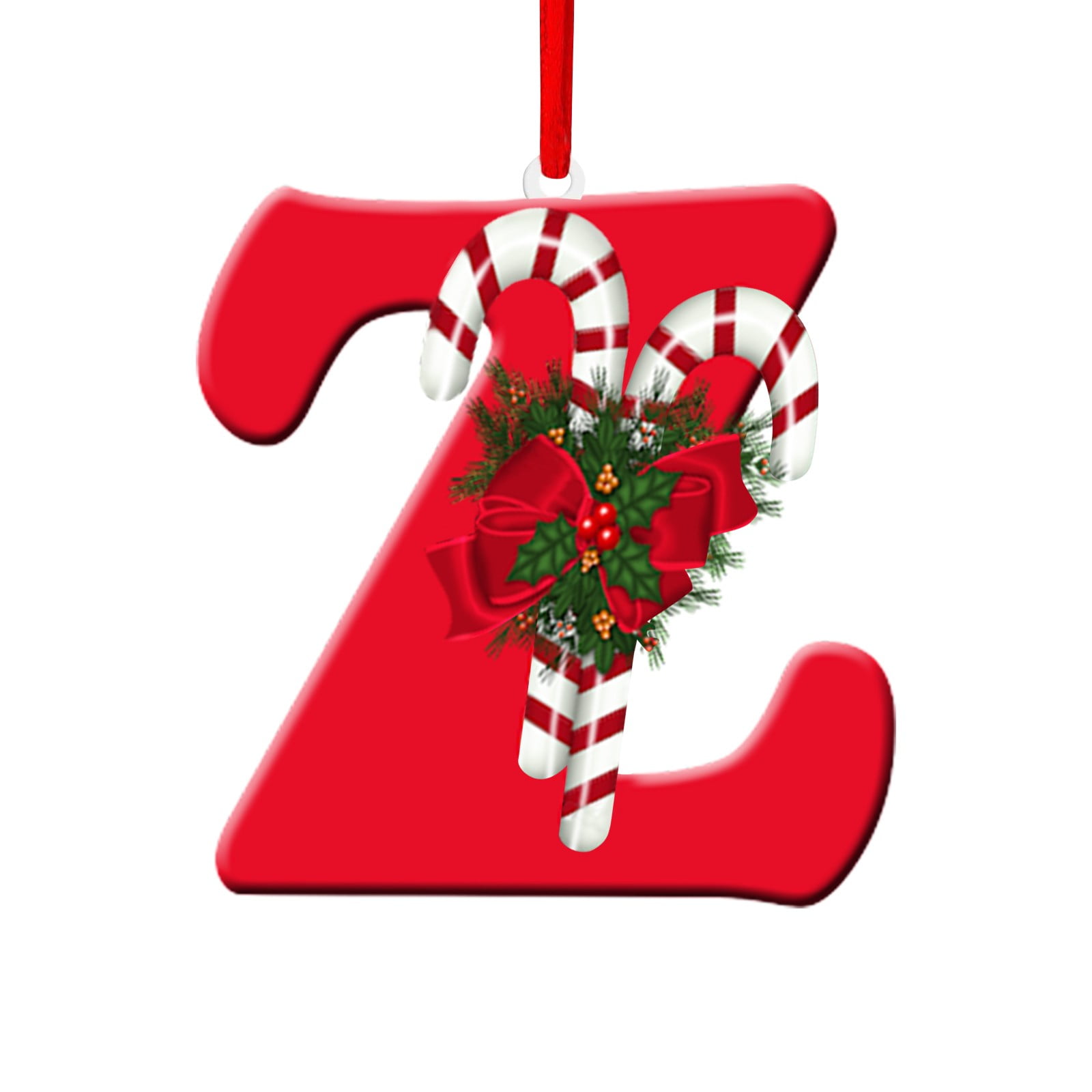 26 Letters Christmas Tree Decoration Pendant, DIY Hanging Christmas ...