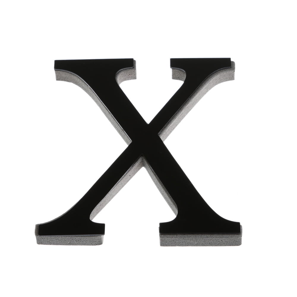 26 Letters DIY 3D Acrylic Wall Sticker Decals Home Wall Art Mural Room