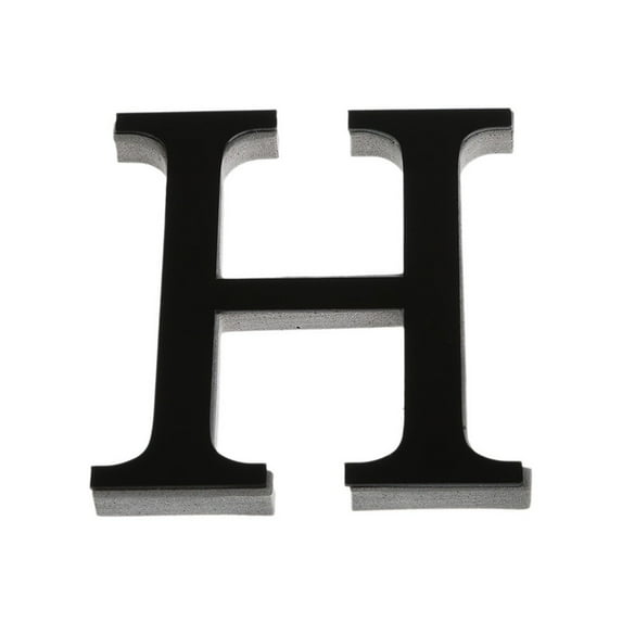26 Letters DIY 3D Mirror Acrylic Wall Sticker Decals Home Decor Wall Art Mural