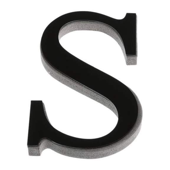 26 Letters DIY 3D Mirror Acrylic Wall Sticker Decals Home Decor Wall Art Mural