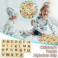 26 Letters Early Childhood Education Jigsaw Puzzle Letters Wood Chips