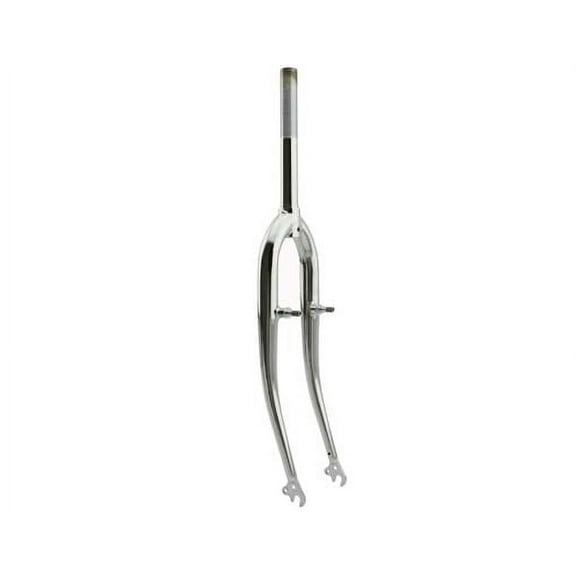 26" M.T.B Steel Fork 1" Threaded W/Pivot Chrome. Bike fork, bicycle fork, mountain bike fork