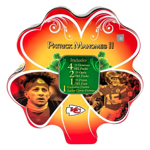 2026 Panini Football Trading Cards Shamrock Tin - Patrick Mahomes