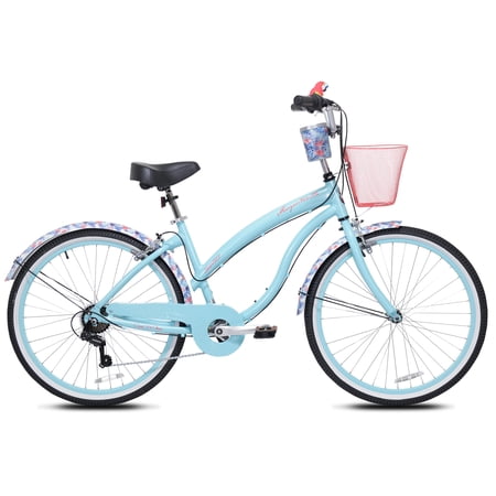 26" Margaritaville Ladies Coast is Clear Cruiser Bike,Blue