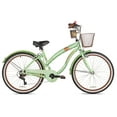 thumbnail image 1 of 26" Margaritaville Ladies Coast is Clear Cruiser Bike, Mint, 1 of 6