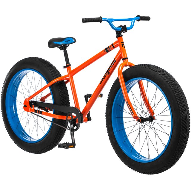 26" Men's Mongoose Dozer Fat Tire Bike,