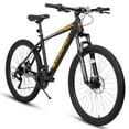 thumbnail image 1 of 26" Mountain Bike for Adults, Lightweight Aluminum Frame,SHIMANO 21-Speed,Black+Orange, 1 of 8