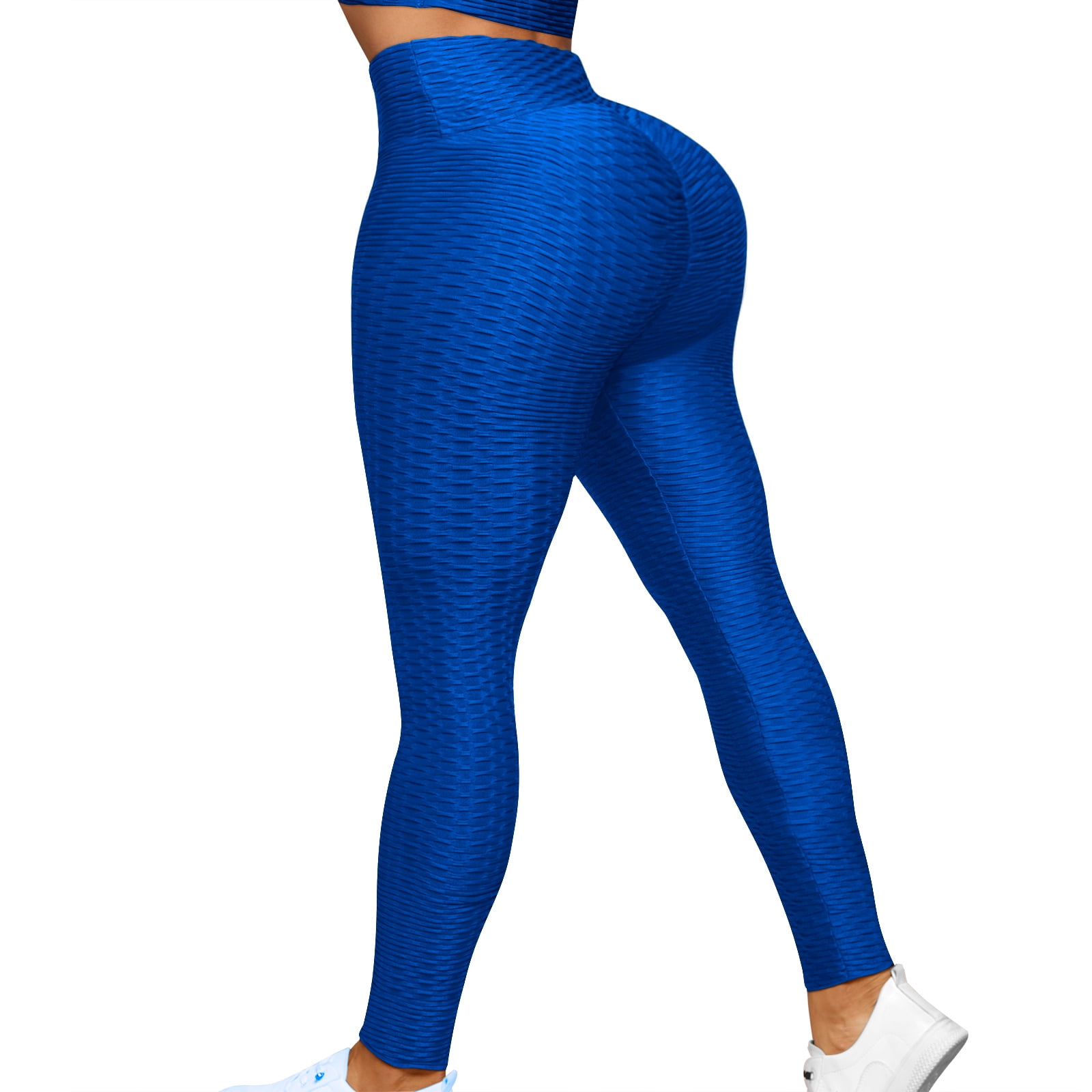 26 Neon Blue leggings for women S