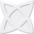 thumbnail image 1 of 26"OD x 1"ID x 9 3/4"C x 1"P Cosmo Architectural Grade PVC Contemporary Ceiling Medallion, 1 of 11