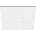thumbnail image 1 of 26"OD x 1"ID x 9"C x 1"P Rubik Architectural Grade PVC Contemporary Ceiling Medallion, 1 of 7