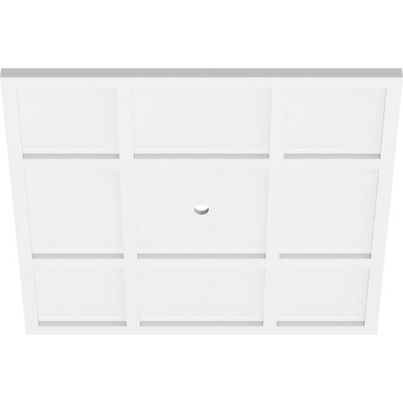26"OD x 1"ID x 9"C x 1"P Rubik Architectural Grade PVC Contemporary Ceiling Medallion