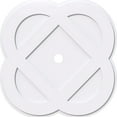 thumbnail image 1 of 26"OD x 2"ID x 10 1/4"C x 1"P Charlotte Architectural Grade PVC Contemporary Ceiling Medallion, 1 of 4