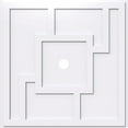 thumbnail image 1 of 26"OD x 2"ID x 9"C x 1"P Knox Architectural Grade PVC Contemporary Ceiling Medallion, 1 of 11