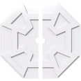 thumbnail image 1 of 26"OD x 2"ID x 9"C x 1"P Logan Architectural Grade PVC Contemporary Ceiling Medallion, Two Piece, 1 of 11