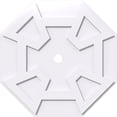 thumbnail image 1 of 26"OD x 2"ID x 9"C x 1"P Logan Architectural Grade PVC Contemporary Ceiling Medallion, 1 of 11