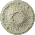 thumbnail image 1 of 26"OD x 3"P Tristan Ceiling Medallion (Fits Canopies up to 5 1/2"), Hand-Painted Clear Yellow, 1 of 5