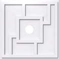 thumbnail image 1 of 26"OD x 4"ID x 9"C x 1"P Knox Architectural Grade PVC Contemporary Ceiling Medallion, 1 of 11
