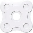 thumbnail image 1 of 26"OD x 6"ID x 9"C x 1"P Luna Architectural Grade PVC Contemporary Ceiling Medallion, 1 of 11