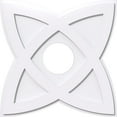 thumbnail image 1 of 26"OD x 7"ID x 9 3/4"C x 1"P Cosmo Architectural Grade PVC Contemporary Ceiling Medallion, 1 of 11