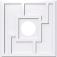 thumbnail image 1 of 26"OD x 7"ID x 9"C x 1"P Knox Architectural Grade PVC Contemporary Ceiling Medallion, 1 of 11