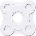 thumbnail image 1 of 26"OD x 7"ID x 9"C x 1"P Luna Architectural Grade PVC Contemporary Ceiling Medallion, 1 of 11