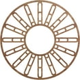 thumbnail image 1 of 26"OD x 9 1/2"ID x 3/8"T Hale Wood Fretwork Pierced Ceiling Medallion, Walnut, 1 of 3