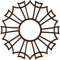 thumbnail image 1 of 26"OD x 9 1/8"ID x 3/4"P Augustus Architectural Grade PVC Pierced Ceiling Medallion, Copper, 1 of 10