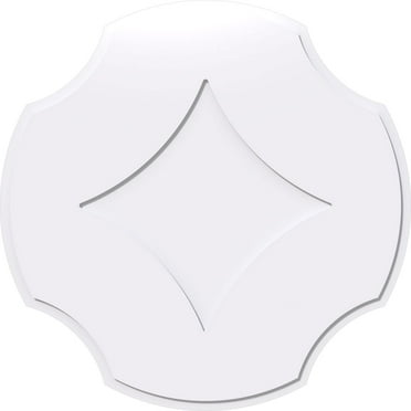 26"OD x 9"C x 1"P Percival Architectural Grade PVC Contemporary Ceiling Medallion