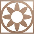 thumbnail image 1 of 26"OD x 9"ID x 1/4"T Blume Wood Fretwork Pierced Ceiling Medallion, Wood (Paint Grade), 1 of 3