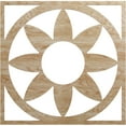 thumbnail image 1 of 26"OD x 9"ID x 3/8"T Blume Wood Fretwork Pierced Ceiling Medallion, Red Oak, 1 of 3