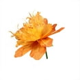 thumbnail image 1 of 26" Orange and Green Decorative Spring Floral Artificial Craft Stem, 1 of 2