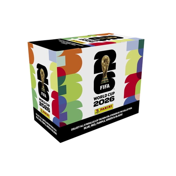 2026 FIFA World Cup Official Sticker Collection - 25 Pack Box