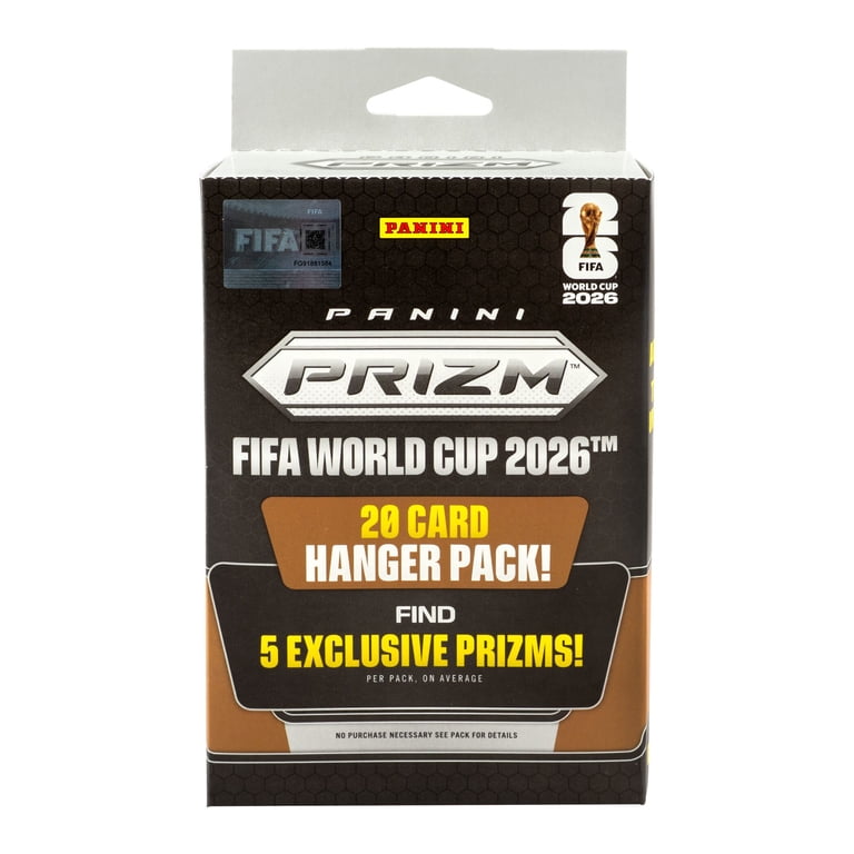 26 Panini Prizm World Cup Soccer Exclusive Trading Cards Hanger