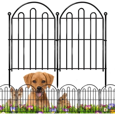 26 Panels No Dig Fence, 28ft(L) x 17in(H) Dog Digging Fencing Barrier ...