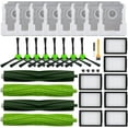 thumbnail image 1 of 26 Pack Replacement Parts Accessories Compatible for iRobot Roomba i3 i3+ i7 i7+ i4 i6 i6+i8 i8+/Plus E5 E6 E7 J7 i5+j5+ I,E&J Series Vacuum Cleaner 2 Roller Brush & 8 Filters & 8 Side Brushes 8 bags, 1 of 7